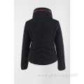 Black padding jacket for daily wear